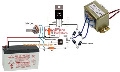 Using a Car Battery Charger Transformer 